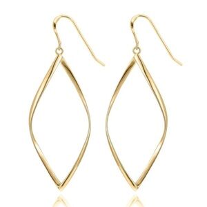 Women’s Gold Earrings 14K Gold Plated Cute Hoop Earrings for Women Girls